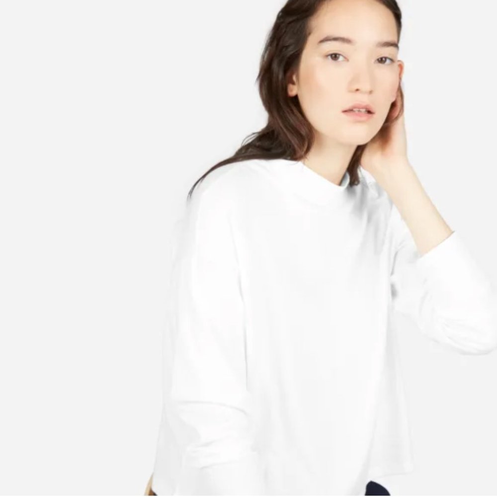 Everlane Mockneck Tee